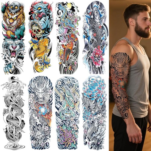 Fogli tatuaggi temporanei - tatuaggi,