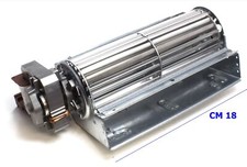 VENTOLA TANGENZIALE MOTORE SINISTRO FORNO STUFA LEGNA PELLET  CM 18  SP 300