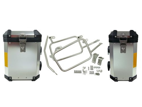 Set valigie alluminio bmw - valigie,
