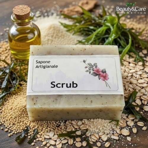 Sapone scrub artigianale - sapone,