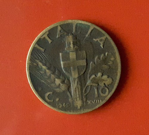 Centesimi 1940 errore - 10,