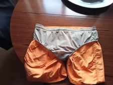 costume a pantaloncino arancione ottimo tessuto e stato tasca posteriore 