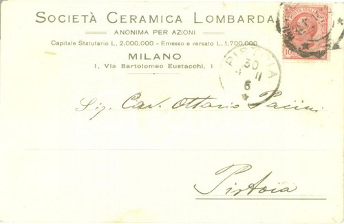 1914 milano via eustachi - 1914, 1
