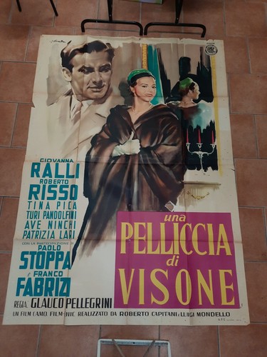 Una pelliccia visone - pelliccia, di