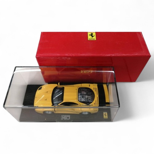 Kyosho ferrari f40 yellow - kyosho,