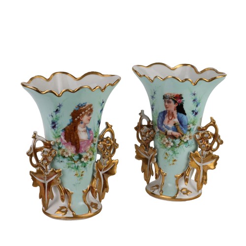 Coppia vasi porta bouquet - coppia,