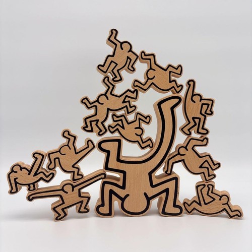 Keith haring pezzi gioco - pezzi,