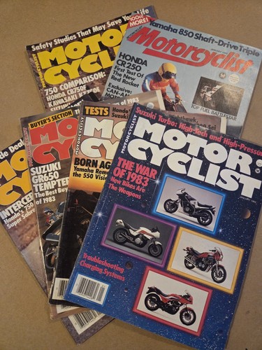 Vtg 6ct motorcyclist magazine - vtg,