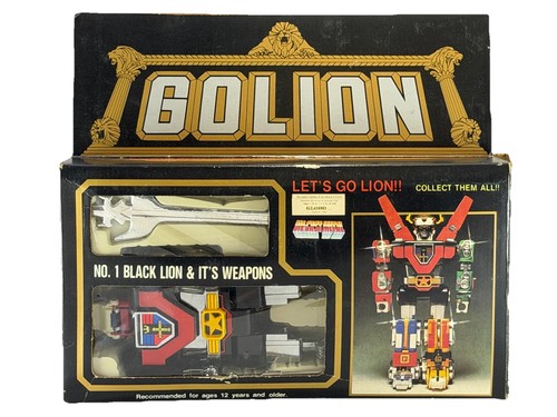 Black lion robot deluxe - black,