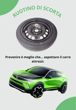 Ruotino scorta per opel - ruotino, di