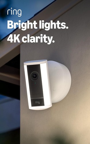 Ring spotlight cam - pro, cablata