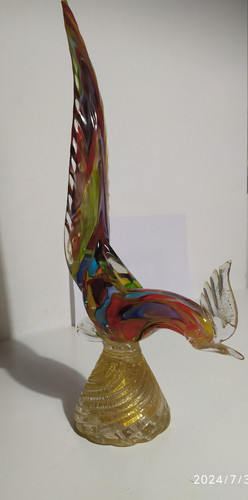 Scultura vetro sommerso murano - scultura,