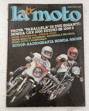 LA MOTO 8 1979 rivista - Honda CBX 1000 - Suzuki GS 1000 S - Aprilia 125 RC