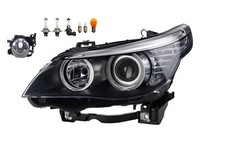 Fari Alogeni Compatibili Con BMW Serie 5 E60 E61 04/07-03/10 H7 H7 L Nebbia Leu.