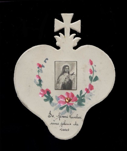 Santino pergamena manufatto - santino,