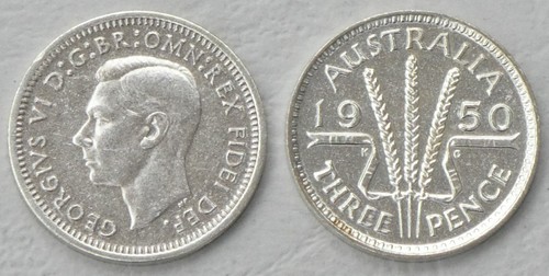 Australia pence moneta - australia, 3