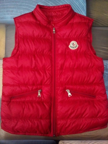 Gilet moncler bambino rosso - gilet,