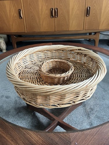 Vintage wicker bread - vintage,