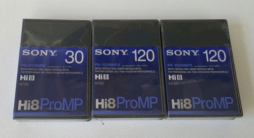 Videocassette professionali - 3x,
