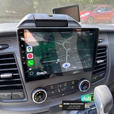 64 GB DAB + autoradio Android 15.0 Carplay GPS per Ford Transit Custom 2018-2023