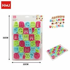 Stampini Stampi A Forma Di Lettere Colorate Per Biscotti Dolci hmj