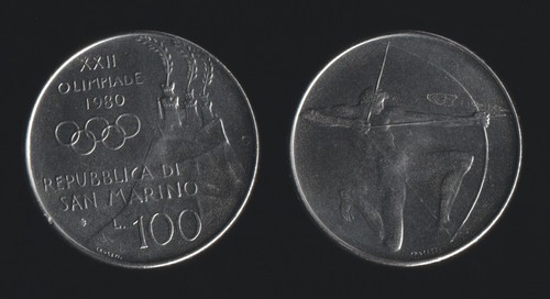 San marino 100 lire 1980 - san,