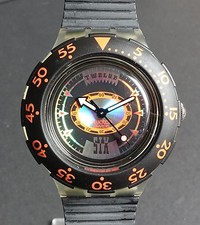 SWATCH Scuba200 SDK110 Tech Diving - nero - nuovo mai indossato in confezione originale