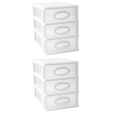 2 Pezzi Pratica Scatola Portaoggetti Ufficio Cancelleria Armadio Casa Multifunzione Box