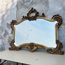 Specchio Specchiera cornice legno antico specchiera oro