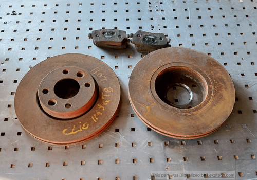 Kit dischi freno ant - , renault