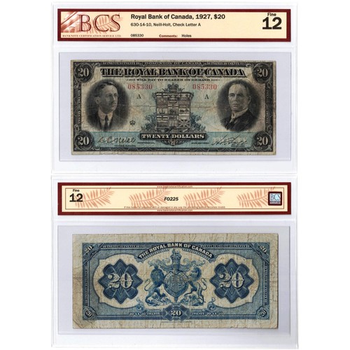 Royal bank canada - bank, $20