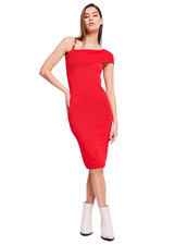 Abito donna Denny Rose art 311DD50014 P-E 23 colore rosso misura a scelta