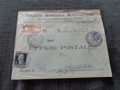 Raccomandata regno italia - raccomandata, da
