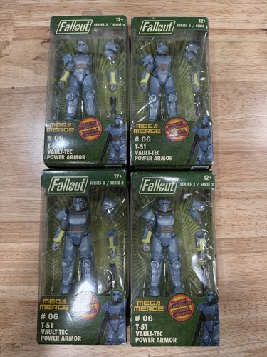 Lotto figurine fallout - di, 4