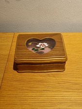 Portagioie vintage in legno