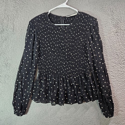 Zara top blusa donna piccola - top,