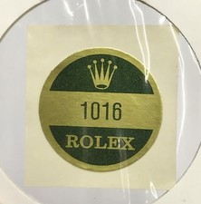 Rolex 1016 caseback sticker - rolex,