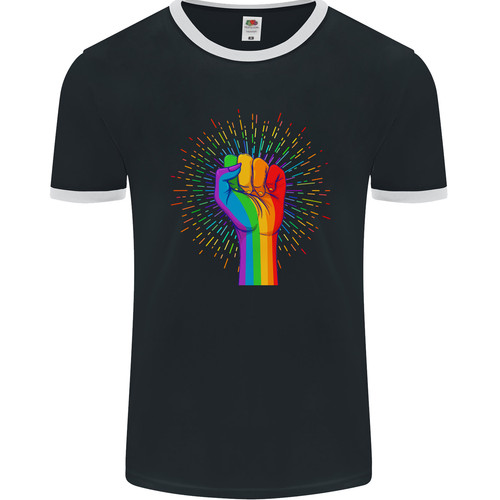 Maglietta lgbt fist gay pride - lgbt,