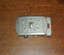 FIBBIA MILITARE    VECCHIA FIBBIA IN METALLO