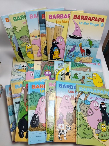 Lot livres barbapapa tf1 - 23,