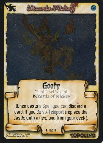 Goofy third level wizard - level,