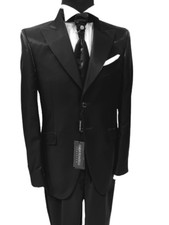 Abito uomo sposo nero 46 - ,