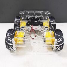 Kit telaio auto robot 4x4 per Arduino / Raspberry Pi con encoder e scatola batteria