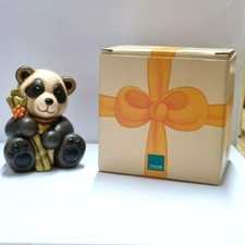 THUN Collezione "Cuccioli Animali" panda bamboo cm 7  Statuina Esclusiva THUN