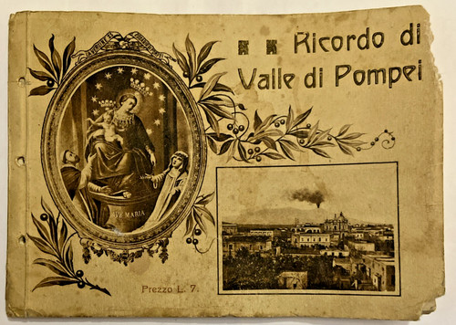 Antico libretto cartoline - antico,
