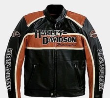 Giacca pelle bovina Harley
