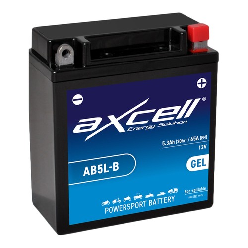 Axcell batteria 12v yb5l gel - axcell,