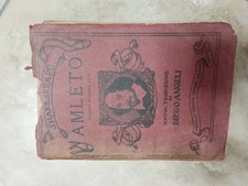 Shakespeare AMLETO - traduzione di Diego Angeli - 1918 Fratelli Treves Ed Ex