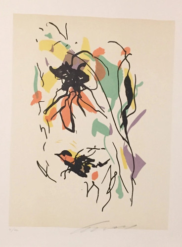 Litografia autore ernesto - litografia, d'autore,