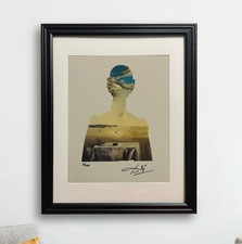 Salvador Dalí litografia originale firmata a mano con certificato di autenticità e valutazione di $ 3.500 USD